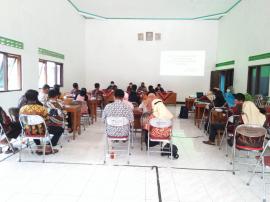 RAPAT PENETAPAN DAFTAR PEMILIH SEMENTARA PEMILIHAN LURAH GIRIKARTO TAHUN 2021